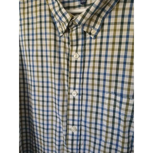 Croft & Barrow Men's XXL Shirt Collared Button Front Plaid Long Sleeve... - Picture 4 of 9